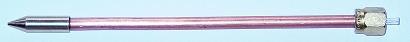 Copper coaxial thin jet nozzle
